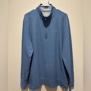 Vineyard Vines Saltwater Performance Half Zip Pullover Blue Moonshine Men’s XL
